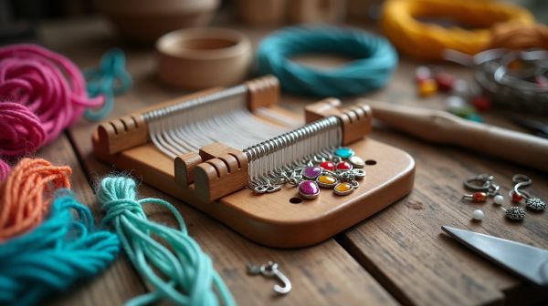 Create unique accessories with colorful charms for jewelry