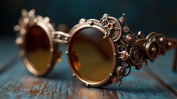 Steampunk sunglasses: complete your look